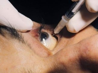 tratamiento, pinchazo ojo, ceguera, retina, retinopatia