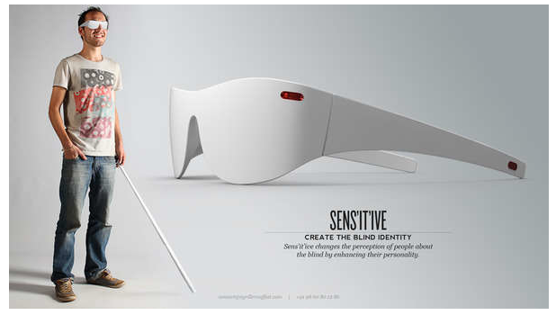 Gafas radar ciego, gafas ayuda ciego, gafas radar baja visión, gafas especiales ciegos